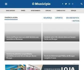 Omunicipio.com.br(O Município) Screenshot