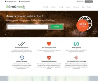 Omurtech.com(Ömürtech) Screenshot