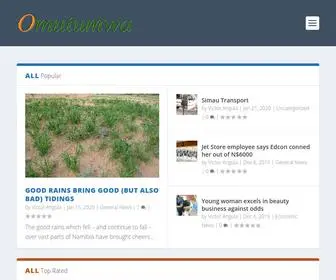 Omutumwa.com(Omutumwa News Online) Screenshot
