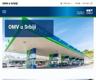 OMV.co.rs(OMV u Srbiji) Screenshot