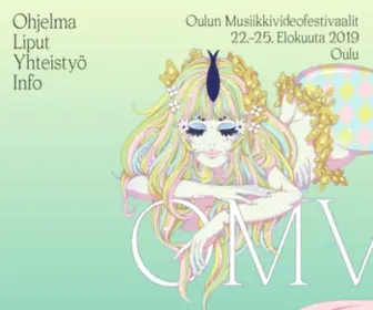 OMVF.net(Oulun Musiikkivideofestivaalit) Screenshot
