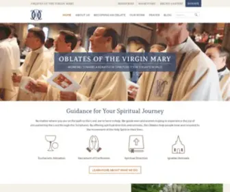 Omvusa.org(The Oblates of the Virgin Mary (OMV)) Screenshot