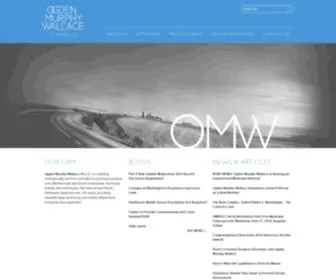 Omwlaw.com(Ogden Murphy Wallace) Screenshot
