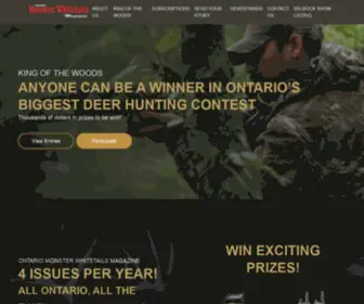 Omwmag.com(Ontario deer hunting) Screenshot