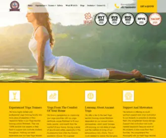 Omyogainternational.com(Yoga Teacher Training School Rishikesh) Screenshot