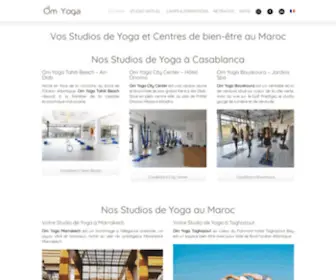 Omyoga.ma(Vos centres de yoga et de bien) Screenshot