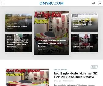 Omyrc.com(Remote control videos with drone) Screenshot