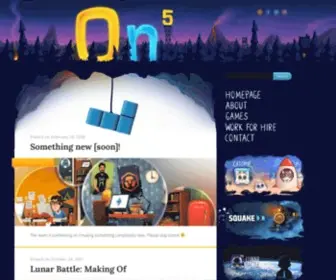 ON-5.com(We make mobile games) Screenshot