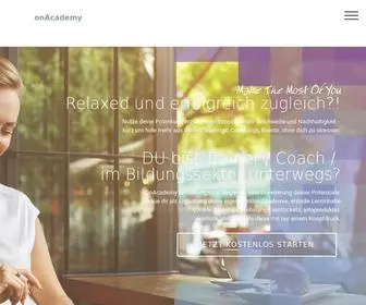 ON-Academy.de(Reach Teach Earn) Screenshot