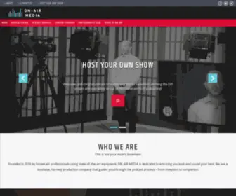 ON-Airmedia.com(Host Your Own Show) Screenshot