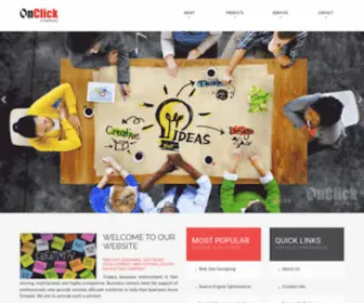ON-Click.in(Website designing company) Screenshot