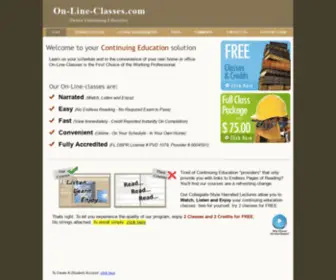 ON-Line-Classes.com(ON Line Classes) Screenshot