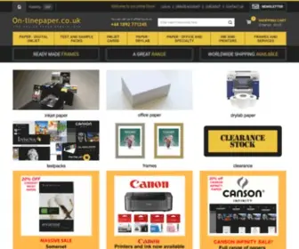 ON-Linepaper.co.uk(On-Line Paper) Screenshot