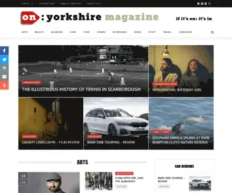 ON-Magazine.co.uk(Yorkshire Magazine) Screenshot