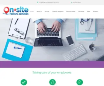 ON-Sitemedservices.com(COVID 19 Testing) Screenshot