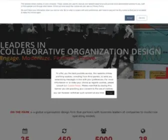 ON-The-Mark.com(Organization Design & Consulting Firm) Screenshot