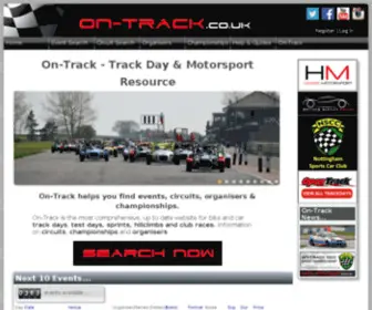 ON-Track.co.uk(ON Track) Screenshot