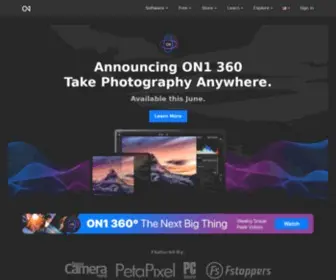 ON1.com(Photo Editing Software) Screenshot