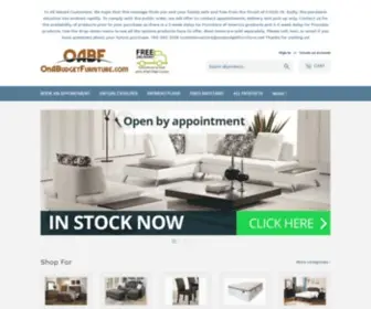 Onabudgetfurniture.net(On a Budget Furniture) Screenshot
