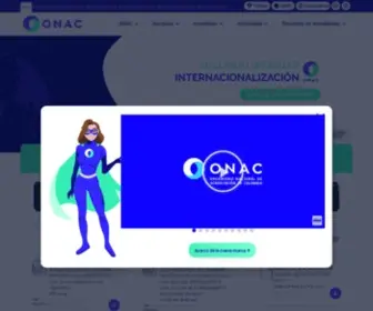 Onac.org.co(Organismo Nacional de Acreditación de Colombia) Screenshot