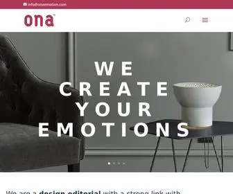 Onaemotion.com(Diseño) Screenshot