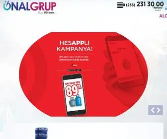 Onalgrup.com.tr(Önal Grup Ltd) Screenshot