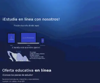 Onaliat.mx(LA RED DE UNIVERSIDADES EN LÍNEA) Screenshot
