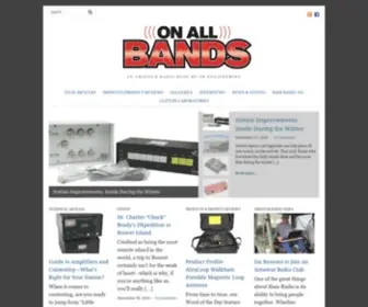 Onallbands.com(An Amateur Radio Blog by DX Engineering) Screenshot