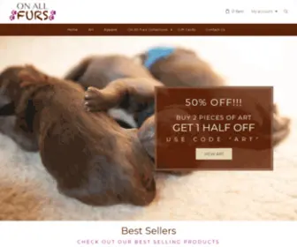 Onallfurs.com(On All Furs) Screenshot