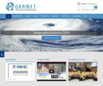Onamet.gov.do(Oficina Nacional de Meteorología) Screenshot