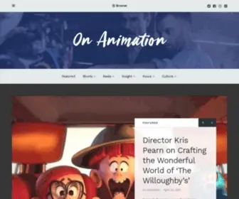 Onanimation.com(Inspiring the Animation Masses) Screenshot