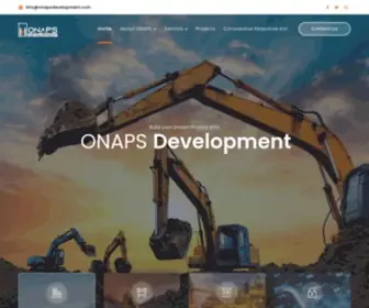 Onapsdevelopment.com(ONAPS) Screenshot