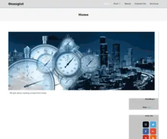 Onasgist.com(Onasgist) Screenshot