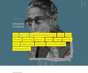 Onassis.org(Onassis foundation) Screenshot