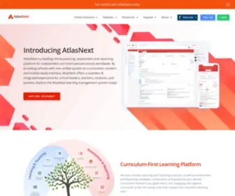 Onatlas.com(Curricula School Learning Platform) Screenshot