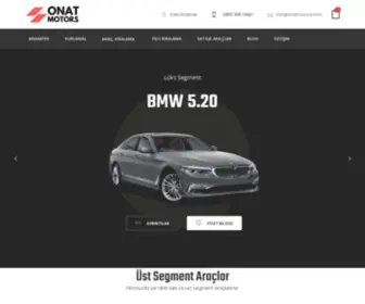 Onatmotors.com(Onat Motors) Screenshot