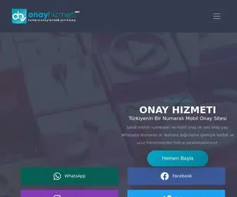 Onayhizmeti.net(Numara Onay) Screenshot