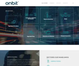 Onbit.mx(Tecnologías de Información y Comunicación) Screenshot