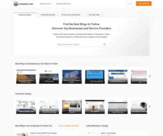 Onbloglist.com(Blog Directory and Business Listings) Screenshot