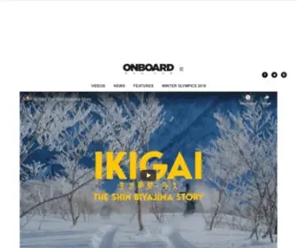 Onboardmag.com(Snowboarding News) Screenshot