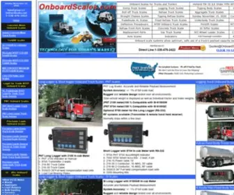 Onboardscales.com(Logging Truck Scales) Screenshot