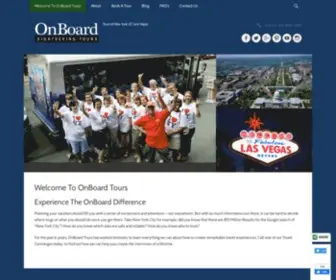 Onboardtours.com(OnBoard Tours) Screenshot