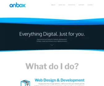 Onbox.com.au(Onbox Designs) Screenshot