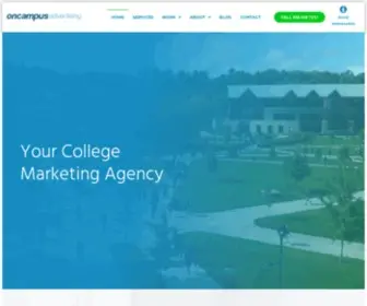 Oncampusadvertising.com(OnCampus Advertising) Screenshot