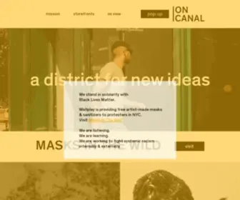 Oncanal.nyc(A district for new ideas) Screenshot
