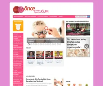 Oncecocugum.com(Önce) Screenshot