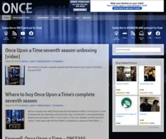 Oncepodcast.com(Reviews, theories, and talk about ABC's Once Upon a Time TV show) Screenshot