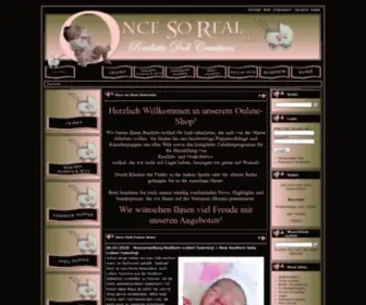 Oncesoreal.com(Shop) Screenshot