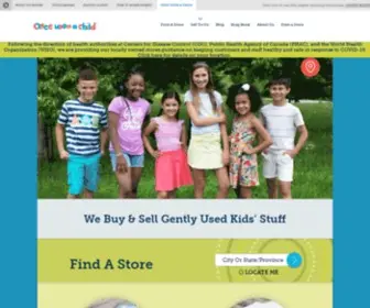 Onceuponachild.com(Gently Used Kids' Clothing) Screenshot
