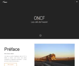 ONCF-Lesrailsdelavenir.com(Les rails de l'avenir) Screenshot